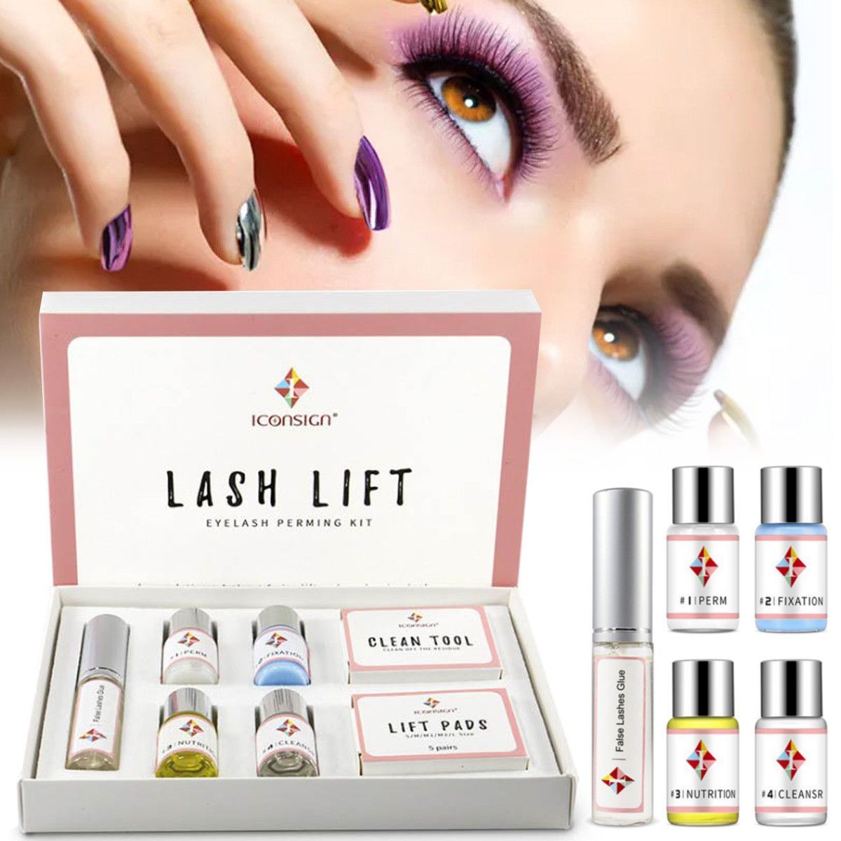 Lash Lift Kit - Eyelash Curling Perm Kit Lash Lift Kit - Eyelash Curling Perm Kit
