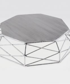 Geometric Wrought Iron Gold/Sliver Cake Stand for Wedding