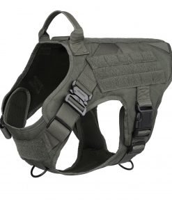 ICEFANG Tactical Dog Harness,K9 Working Dog Vest,No Pulling Front Clip Leash Attachment