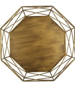 Geometric Wrought Iron Gold/Sliver Cake Stand for Wedding