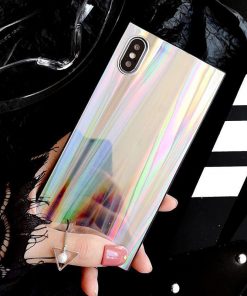 Holographic iPhone Rainbow Colorful Case
