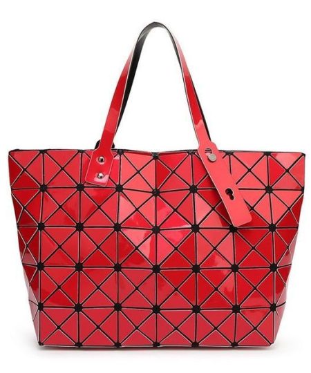 BaoBao Women Bao Bao Bag Ladies Geometric Sequins Mirror Saser Plain