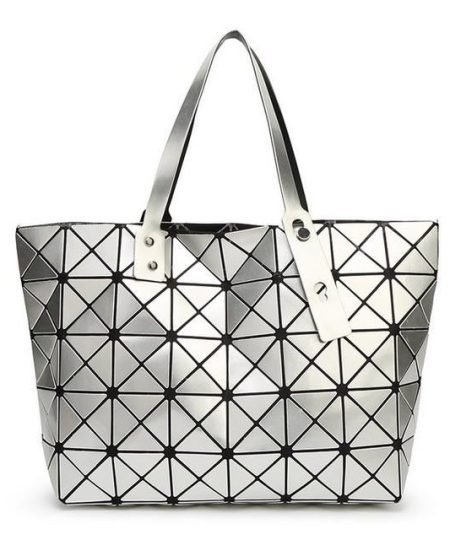 BaoBao Women Bao Bao Bag Ladies Geometric Sequins Mirror Saser Plain