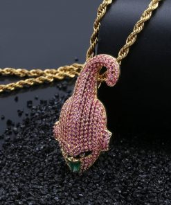 Iced Out Super Majin Buu Pendant Necklace