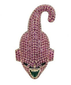 Iced Out Super Majin Buu Pendant Necklace