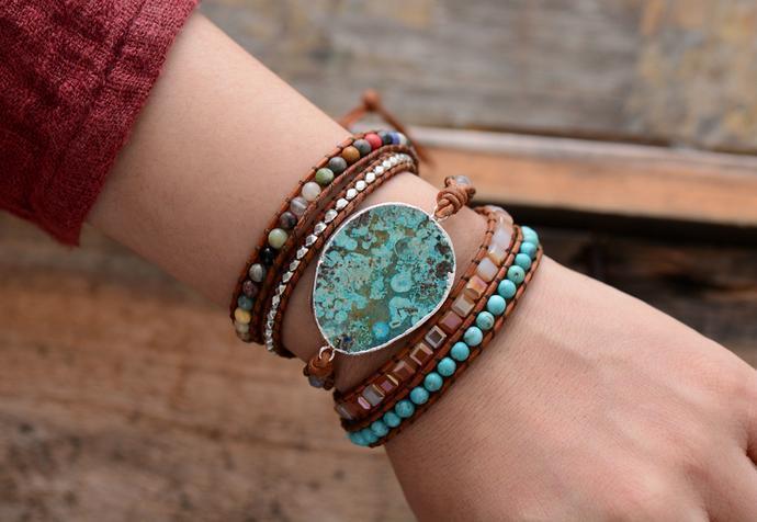 handmade-natural-blue-stone-leather-5-layer-bracelet-135916126226