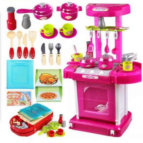 pcJB6l Play Kitchen Set - Kids Kitchen Set
