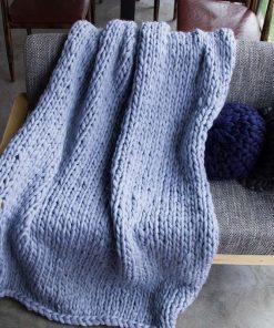 Soft Chunky Knit Blanket