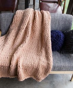 Soft Chunky Knit Blanket