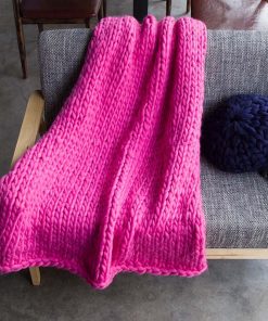 Soft Chunky Knit Blanket