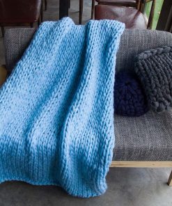 Soft Chunky Knit Blanket