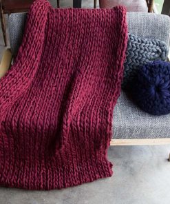 Soft Chunky Knit Blanket