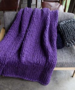 Soft Chunky Knit Blanket