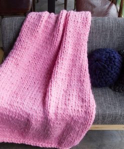 Soft Chunky Knit Blanket