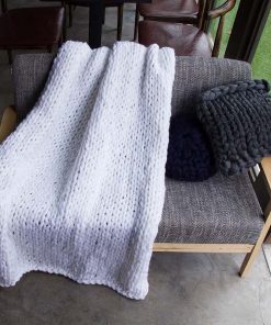 Soft Chunky Knit Blanket