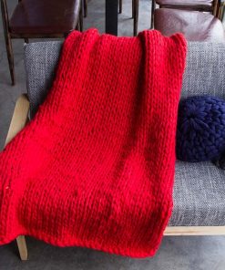 Soft Chunky Knit Blanket
