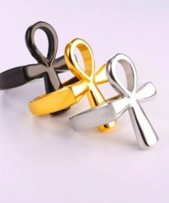 Ankh Ring | Egyptian Ring Stainless Steel Unisex