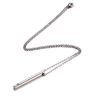 Long Cylinder Gold Cremation Jewelry Plated Urn