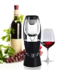 Portable Wine Aerator with Stand Wine Filter Purifier Red Wine Venturi Aerator