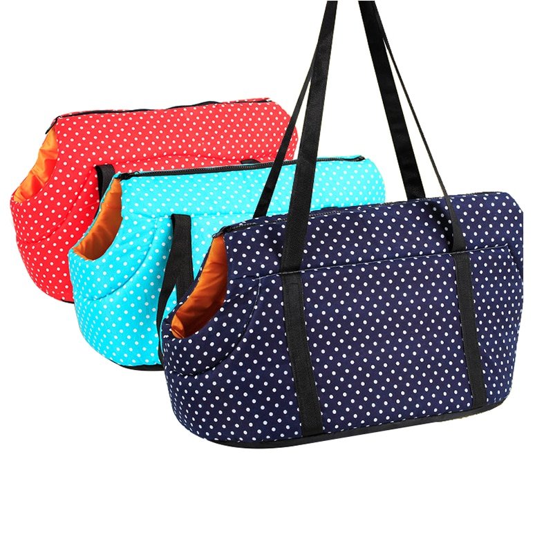mainimage0Dot-Printed-Dog-Carrier-Dog-Backpack-Cozy-Soft-Puppy-Cat-Dog-Bags-Outdoor-Hiking-Travel-Puppy