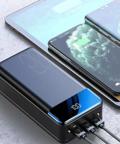 100,000mAh Power Bank | Ultra-High Capacity Portable Charger with Super Fast Charging for Phones, Tablets & Laptops