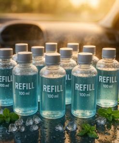 10-Pack Travel-Size Containers for Cooling Liquids