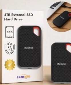 4TB External SSD Hard Drive – Portable Solid State Drive with Blazing Fast Speed