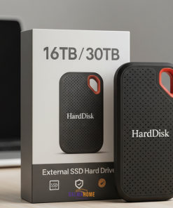 16TB / 30TB External SSD Hard Drive – Portable Storage for Businesses & Professionals