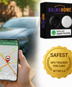 GPS Tracker for Cars | No Subscription, Compatible with Android & iOS for Vehicle Location Tracking