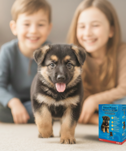 Interactive German Shepherd Puppy Toy | Walking, Barking & Wagging for Kids and Nursery Decor